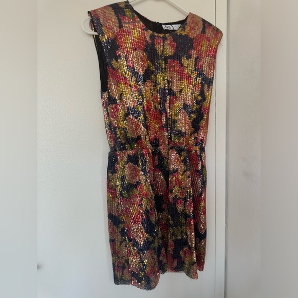 Zara Mini Sequin Dress, XS, Never Worn. - Picture 1 of 3